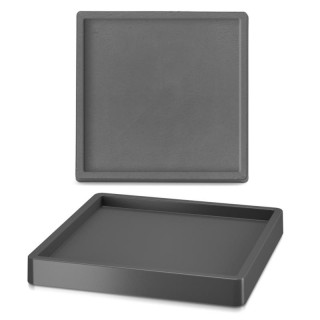 Platforma na kółkach antracyt 29x29cm